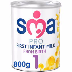 SMA PRO First Infant Baby Milk Powder, From Birth, 800g (Pack of 1)