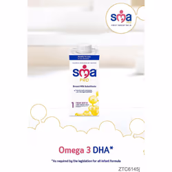 SMA PRO First Infant Baby Milk, From Birth,  Ready to Drink, Liquid Formula 200 ml (Pack of 12)