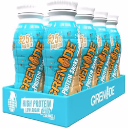 Grenade High Protein Shake - Chocolate Salted Caramel, 8 x 330 ml