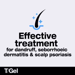 Neutrogena T/Gel Therapeutic Shampoo Treatment for Itchy Scalp and Dandruff, Fresh rain,250 ml