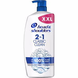 Head & Shoulders Anti-Dandruff Shampoo 2in1 Classic Clean 1000ml VALUE PACK Shampoo For Men & Women Targets Dandruff Root Cau ...