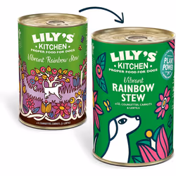 Lily's Kitchen Dog Vegan, Vibrant Rainbow Stew, case of 6 x 400g