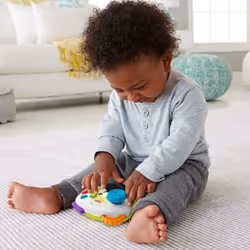 Fisher-Price Laugh & Learn Game & Learn Controller, musical toy with lights and learning content for baby and toddler ages 6-36 months - FWG12