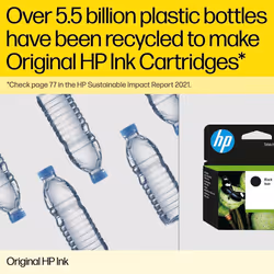 HP 3YM61AE 305 Original Ink Cartridge, Black, (Pack of 1)