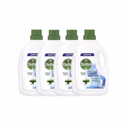 Dettol Antibacterial Laundry Cleanser Fresh Cotton 1.5 L, Pack of 4
