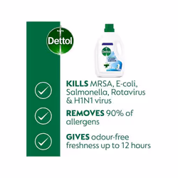 Dettol Antibacterial Laundry Cleanser Fresh Cotton 1.5 L, Pack of 4