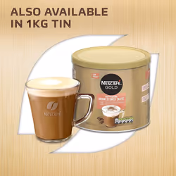 NESCAFE Gold Cappuccino Unsweetened Taste Sachets - 50 x 14.2g