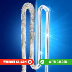 Calgon 4-in-1 Water Softener Tablets Washing Machine Cleaner Removes Odours Limescale & Residue Deep Clean Units: 75 Tablets Size: XL Pack Pack of 75