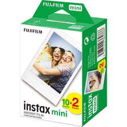 Fujifilm instax mini instant film White Border, 20 shot Pack, suitable for all instax mini cameras and printers