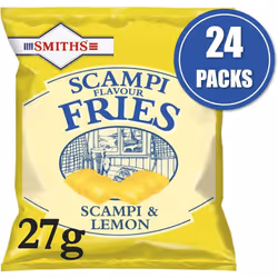 Smith's Savoury Selection Scampi & Lemon Fries 27g (Sheet of 24 Bags)