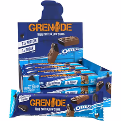 Grenade High Protein, Low Sugar Bar - Oreo, 12 x 60 g