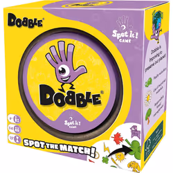 Asmodee | Dobble | Card Game | Ages 6+ | 2-8 Players | 15 Minutes Playing Time, Assorted