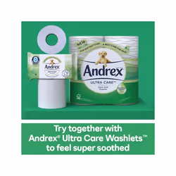 Andrex Ultra Care Toilet Paper - 20 Toilet Roll Pack