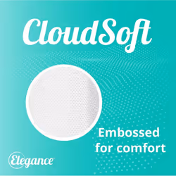 Elegance Cloud Soft Toilet Roll - Bulk Buy (6 Packs x 9 Rolls, totalling 54 Rolls)