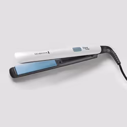 Remington Shine Therapy Advanced Ceramic Hair Straighteners with Morrocan Argan Oil for Improved Shine - S8500, Black/ Silver ...