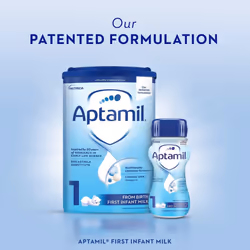 Aptamil1FirstInfant Baby Milk Ready to Use Liquid Formula from Birth 200 ml (Pack of 12)