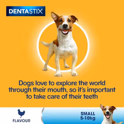 Pedigree DentaStix 112 Sticks Functional Snacks, Daily Dental Chews for Small Dogs (5 -10 kg), Megapack