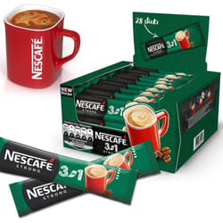 NESCAFE 3in1 STRONG 60 SACHETS (17 g/sachet) WHOLESALE EU MADE LONG DATE FRESH STOCK