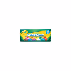 CRAYOLA Washable Paints - Assorted Colours (Pack of 10) | Perfect for Any Arts & Crafts Needs - Easily Washable | Ideal for K ...
