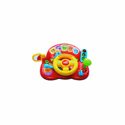 VTech Baby Tiny Tot Driver, Roleplay Steering Wheel for Toddlers, Interactive Driving Toy for Boys and Girls, Pretend Play To ...