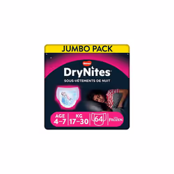Huggies DryNites, Pyjama Pants for Girls - Sizes 4-7 Years (30 Pants) - Maximum Protection to Manage Night Time Bed Wetting - ...
