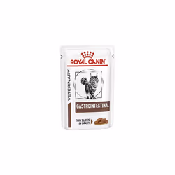 Royal Canin Veterinary Diet Cat - Gastro Intestinal Wet Cat Food Pouch 12 x 85g