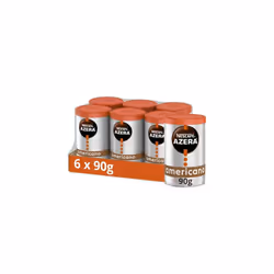 Nescafe Azera Americano Instant Coffee, 90 g (Pack of 6) (Packing may vary)
