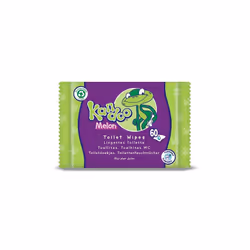 Kandoo Melon Sensitive Wipes | 4 Pack of 60 Wipes (4x60) |Total 240 Wipes
