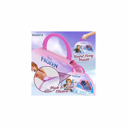 Disney Kids Art Set Princess Colouring Sets for Children 50pcs Art Supplies (Pink Frozen)