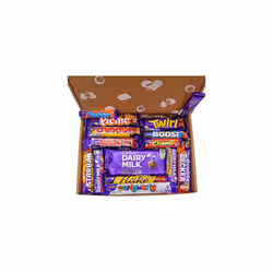 Chocolate Cadbury Hamper Box, with Dairy Milk, Twirl, Wispa, Chomp, Boost, Picnic, Large Variety Premium Selection Box For Kinds, Birthday,