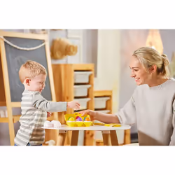TOMY Toomies Hide and Squeak Eggs, Educational Shape Sorter Baby, Toddler and Kids Toy
