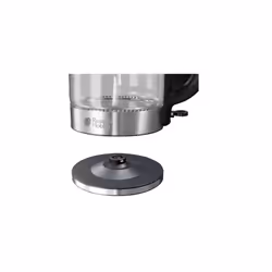 Russell Hobbs 21600-10 Illuminating Glass Kettle, Black, 1.7 Litre