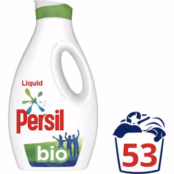 Persil Bio Laundry Washing Liquid Detergent, 1.43L