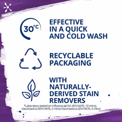 Persil Colour Laundry Washing Liquid Detergent keeps colours bright 100% recyclable bottle 53 wash 1.431 l