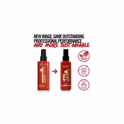 Revlon UniqONE Professional Leave In Conditioner, Gifts For Women / Men, Vegan Hair Treatment For Shine & Frizz Control (150ml) Classic, All Hair