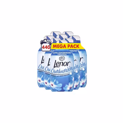 Lenor Outdoorable Fabric Conditioner, 440 Washes, 6.16 L (770 ml x 8), Spring Awakening, Ultra Concentrated Fabric Softener, ...