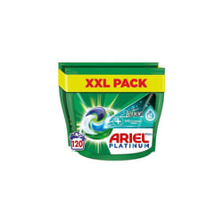 Ariel All-in-1 PODS Washing Liquid Laundry Detergent Tablets / Capsules, 120 Washes (60 x 2) with Lenor Unstoppables, 2x Longer Lasting Freshness*