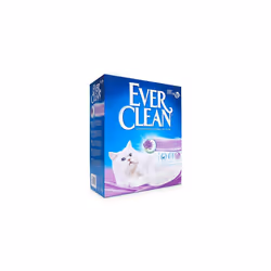 Ever Clean Clumping Cat Litter, Lavender Scented for Long-lasting freshness, Maximum Odour Elimination, 10L