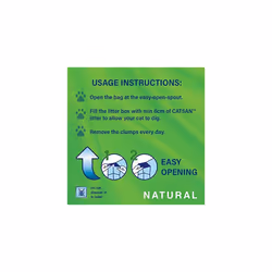 Catsan Natural Clumping Cat Litter 20 Litre Bag, 100 Percent biodegradable, extra absorbent