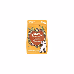 Lily's Kitchen Natural Adult Dry Cat Food Chicken Casserole Grain-Free Recipe 2kg