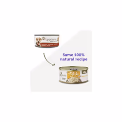 Applaws 100% Natural Wet Dog Food Tins, Chicken Breast with Rice in Broth, 156g (Pack of 12)