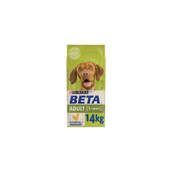 Beta Adult Dry Dog Food Chicken 1 x 14kg Pack