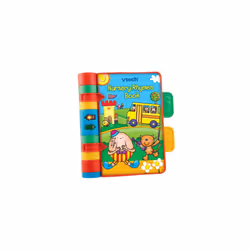 VTech Baby Nursery Rhymes Book, Light Up, Interactive, Musical Baby Book with Sounds and Phrases, Suitable for Babies from 6  ...