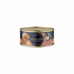 Encore 100% Natural Wet Dog Food, Chicken Breast with Ham and Vegetables in 156g Tin (Pack of 12)