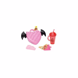Monster High Doll, Draculaura with Accessories and Pet Bat, Posable Fashion Doll with Pink and Black Hair, HHK51