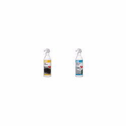 HG Hob Cleaner for Everyday Use, Induction Stove, Metal Ring, Glass & Ceramic Safe - 500ml Spray (109050106) & Bathroom Clean ...