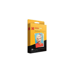 Kodak 2"x3" Premium Zink Photo Paper (20 Sheets) Compatible with Kodak Smile, Kodak Step, PRINTOMATIC
