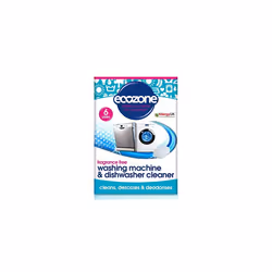Ecozone Washing Machine & Dishwasher Cleaner Tablets, 2-in-1 Treatment Kit Cleans, De-scales & De-odorises, Fragrance Free, P ...