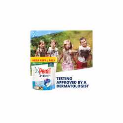 Persil 3 in 1 Non Bio Laundry Washing Capsules removes stains first time for washing that's gentle next to sensitive skin 50 Wash 1.350 kg