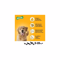 Pedigree Biscrok Multi Mix - Dog Treats - Bone-Shaped Biscuits - 500 g